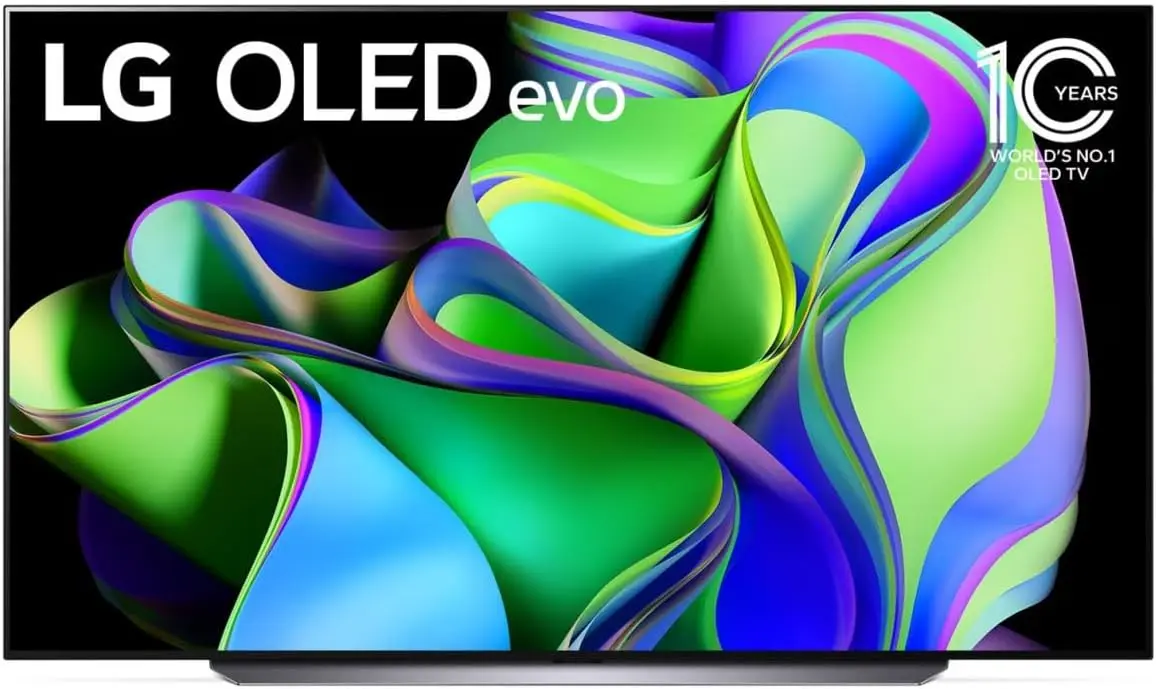 LG C3: Perfect for cinematic visuals with Evo OLED.
