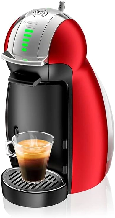 Nescafe Dolce Gusto by De'Longhi GENIO 2 Automatic Capsule Coffee Machine with Compact & Powerful up to 15 Bar Pressure, Cappuccino, Grande, Tea, Hot Chocolate & Espresso Coffee Maker