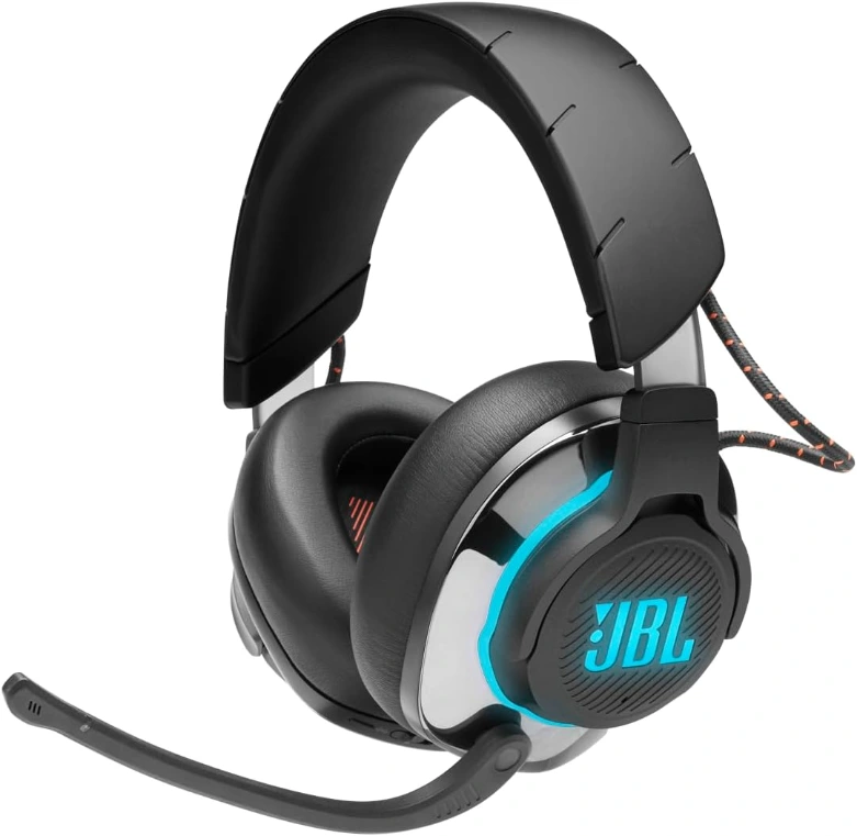 JBL Quantum 810 Wireless Over-Ear Performance Gaming Headset with Active Noise Cancelling and Bluetooth, Dual Surround Sound