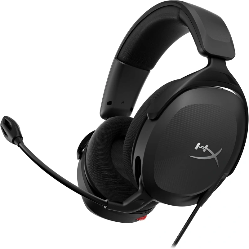 HyperX Cloud Stinger 2 Core DTS Headphone X Spatial Audio Gaming Headset, Black, Medium, Wired