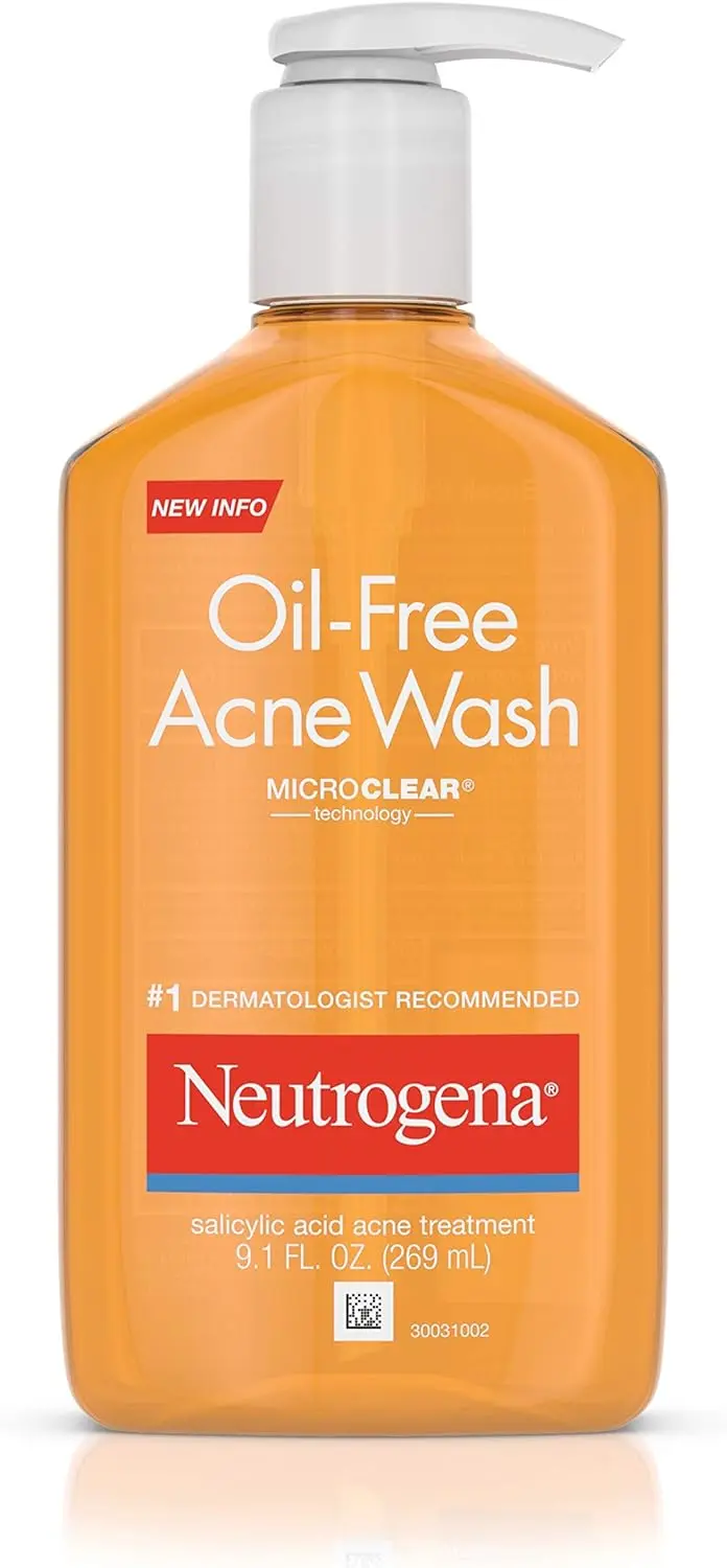 Neutrogena Acne Wash, Oil-Free, 4.2 Oz.