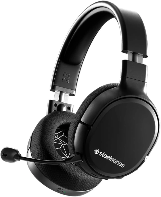SteelSeries Arctis 1 Wireless Gaming Headset – USB-C – Detachable Clearcast Microphone