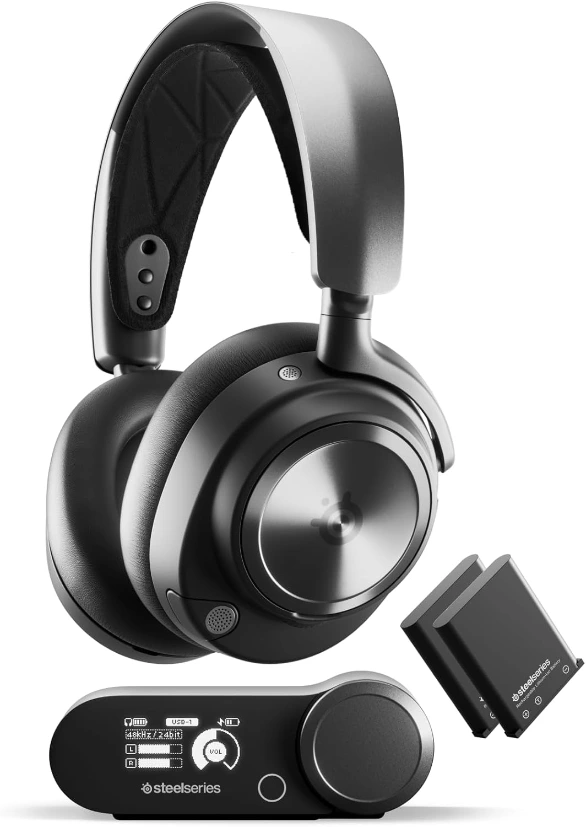 SteelSeries Arctis Nova Pro Wireless - Multi-System Gaming Headset